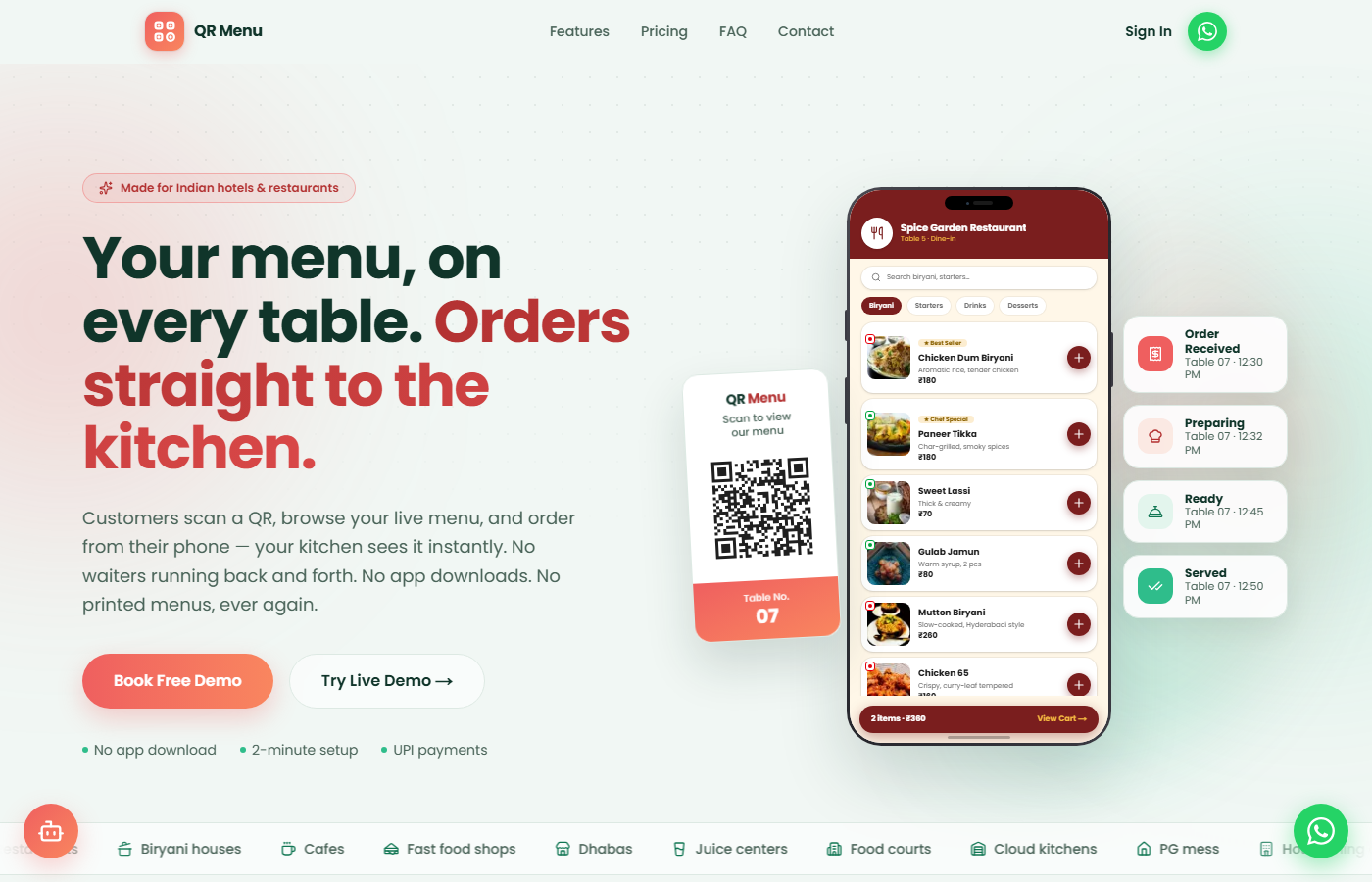 QR Menu